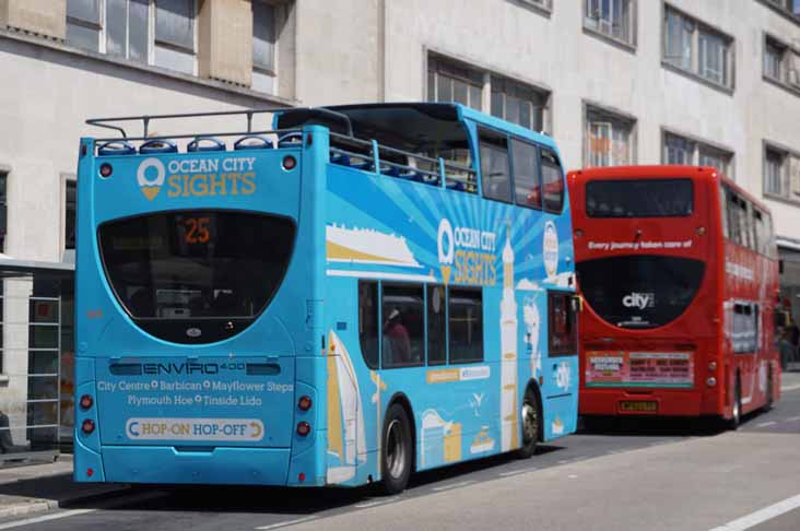 Plymouth Citybus Alexander Dennis Enviro400 468 & 509